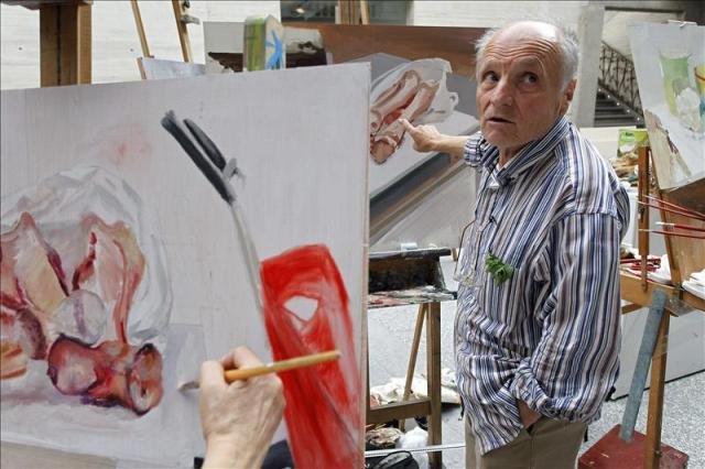 El pintor Antonio López vuelve a Ávila para su taller de verano