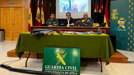 Operación en Ávila: La Guardia Civil detiene a 36 personas por robar más de 34 kilómetros de cable