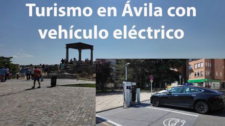 Turismo en Ávila con vehículo eléctrico