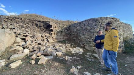 Por Ávila exige medidas urgentes ante el derrumbe en la muralla del castro de Las Cogotas