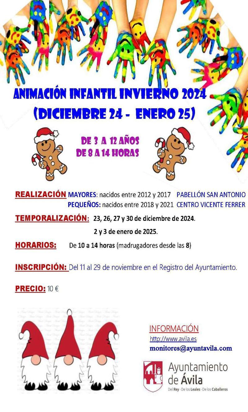 Animación Infantil de Invierno en Ávila