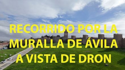 Recorrido por la muralla a vista de dron