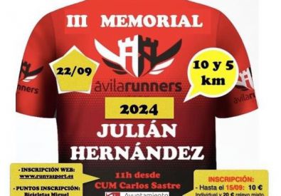 Agenda Ávila: III Memorial Julián Hernández