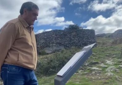 Por Ávila exige una solución para recuperar la muralla derrumbada en el castro de Las Cogotas