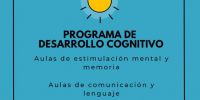 Agenda: Programa de desarrollo cognitivo para mayores en Ávila